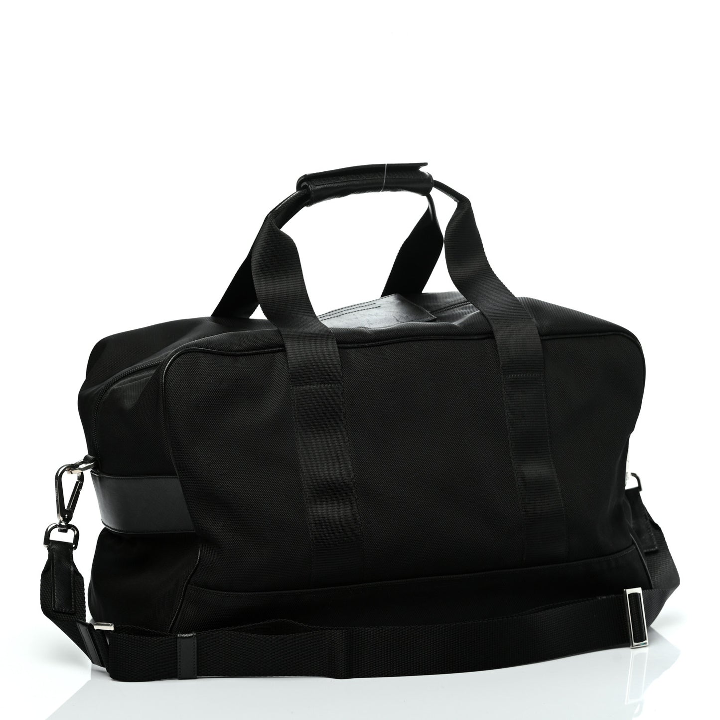 Tessuto Nylon Duffel Bag Black