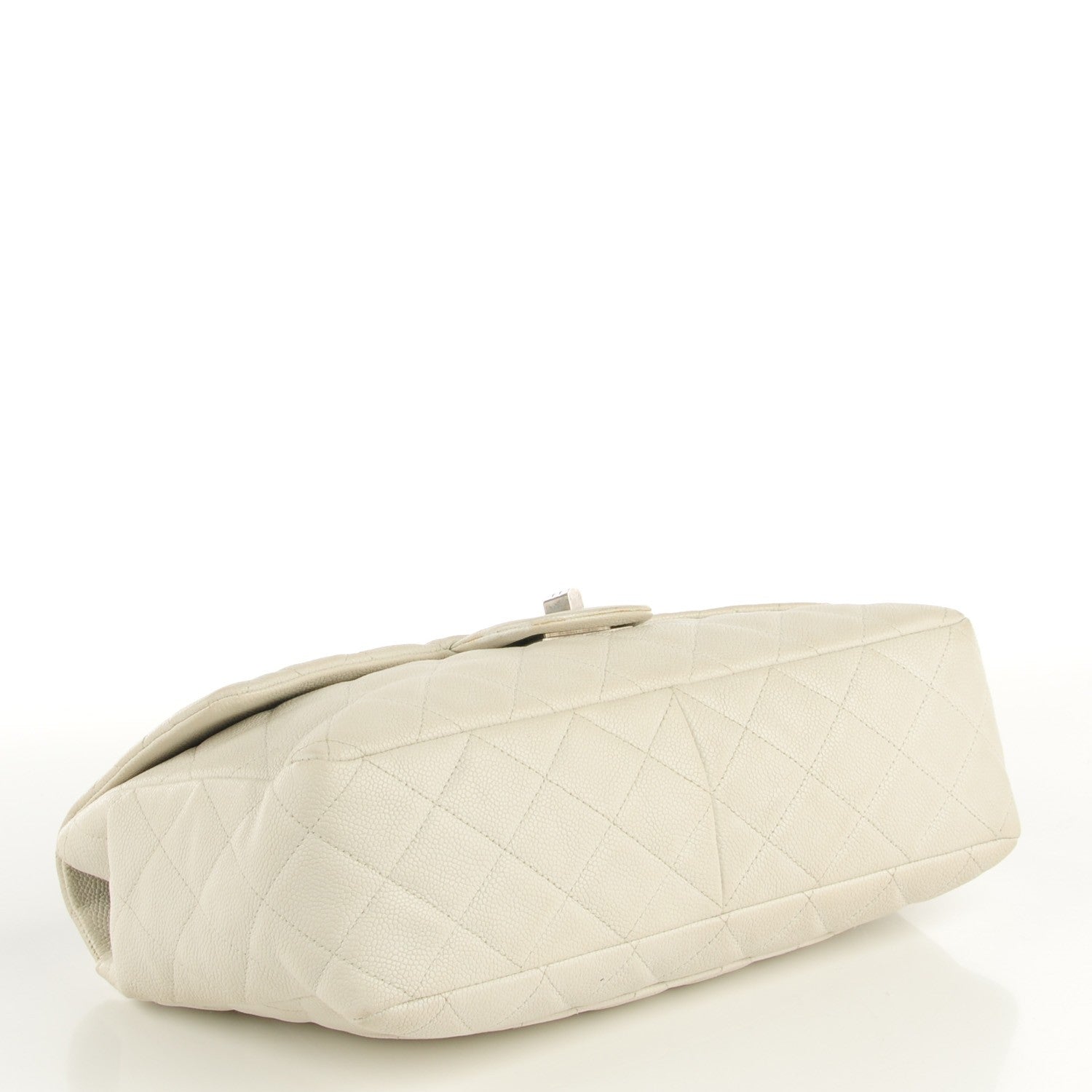 Chanel Caviar Quilted Reissue Flap 227 White 4 of 10