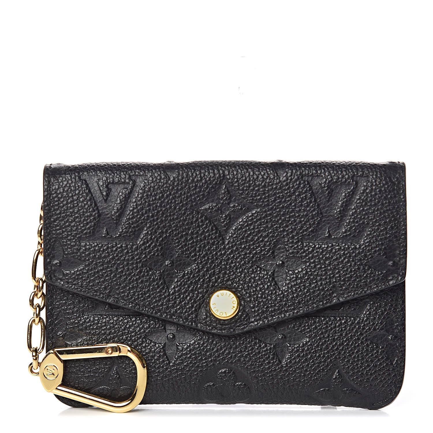 Louis Vuitton Empreinte Key Pouch Black 1 of 7