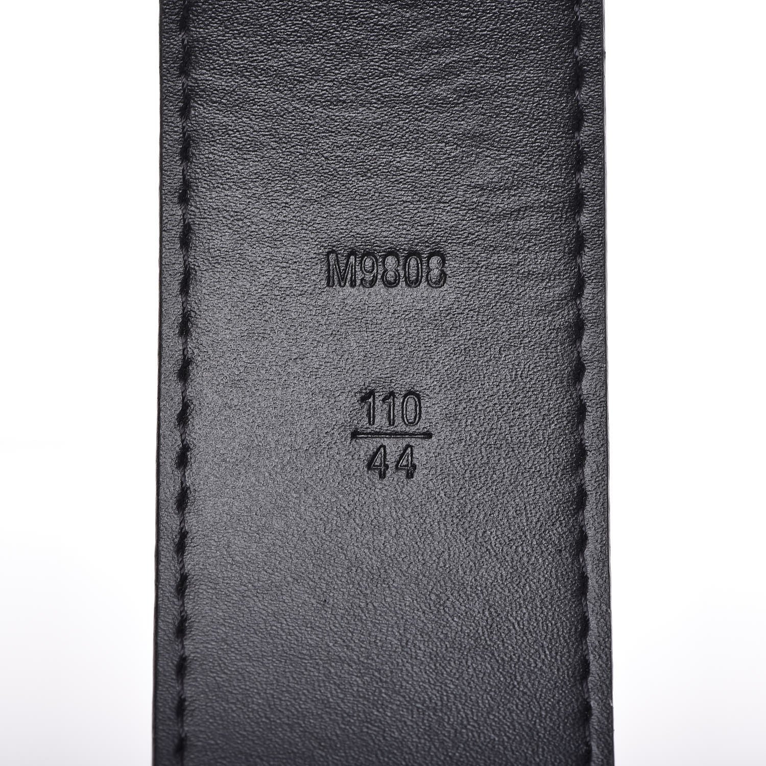 Louis Vuitton Damier Graphite 40mm LV Initiales Belt 110 44 4 of 8