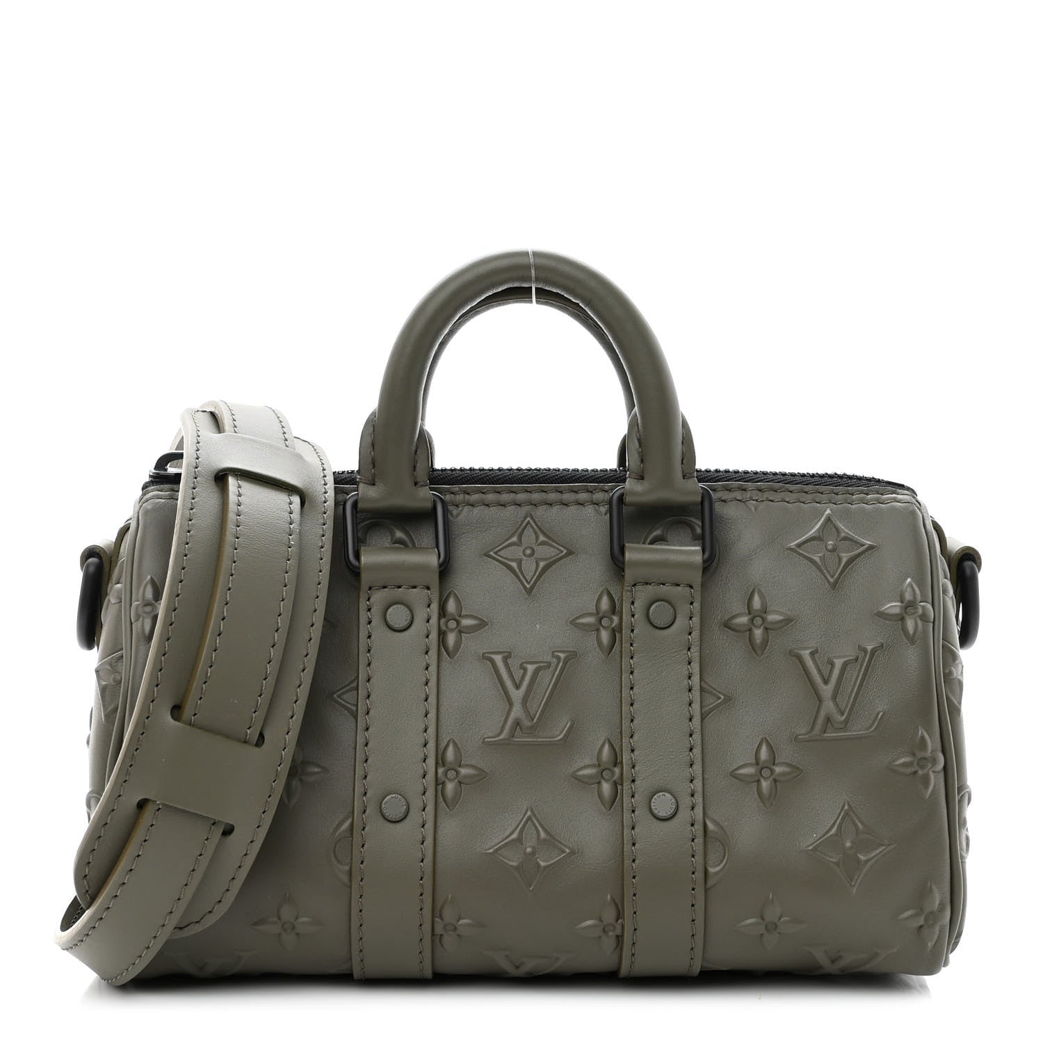Louis Vuitton Monogram Seal Keepall XS Khaki 1 of 9