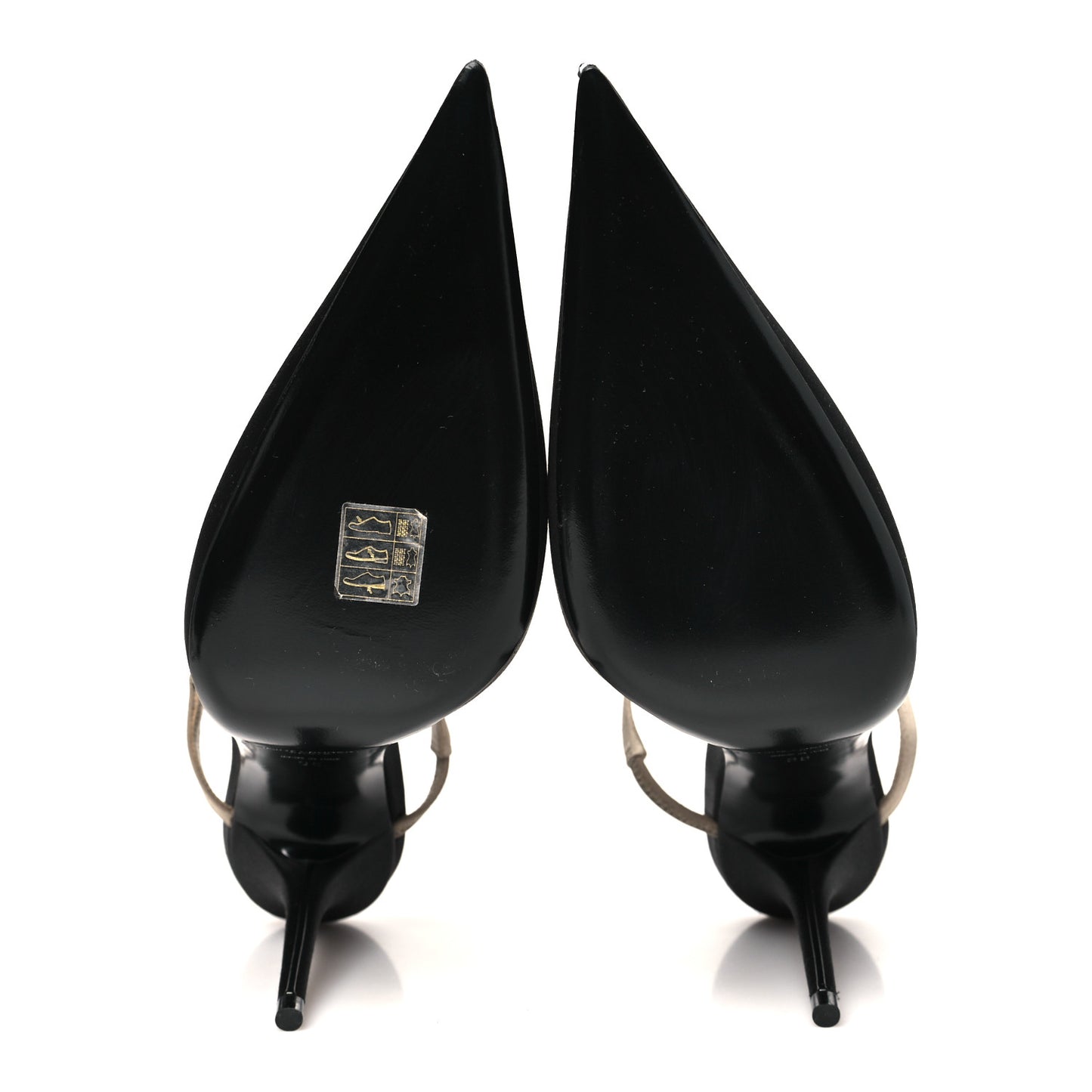 Satin Nappa Killer 90mm Mules 38 Black Partridge Pink