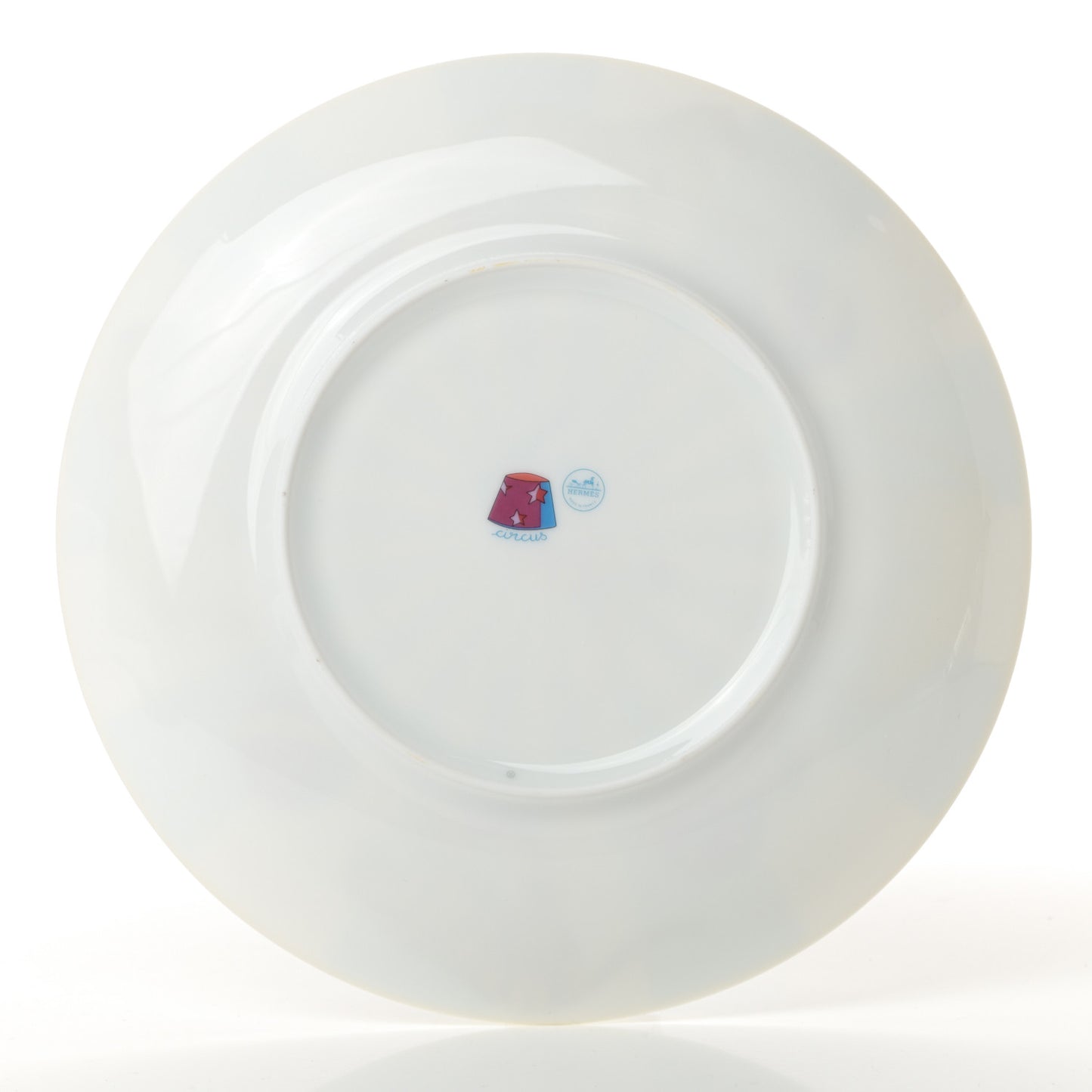 Porcelain Circus Dessert Plate