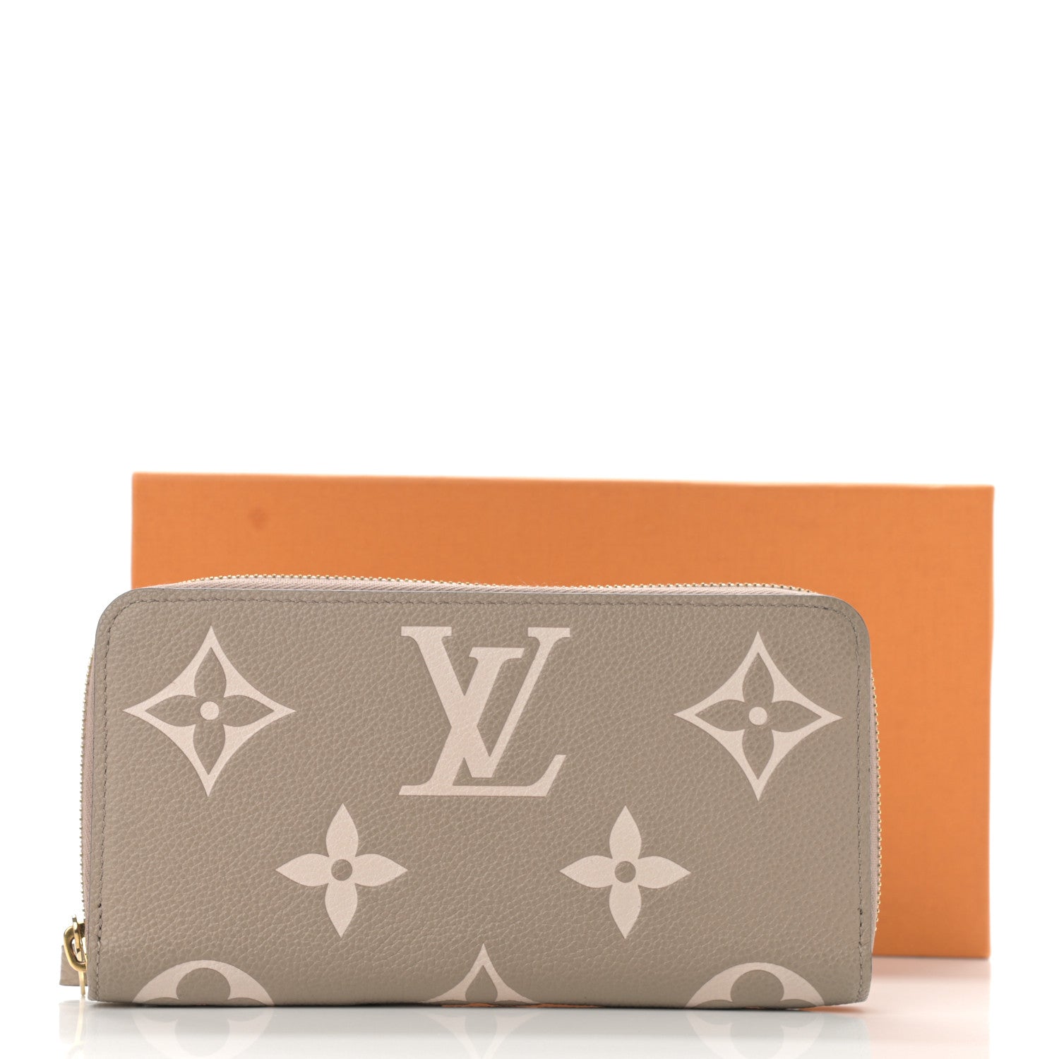 Louis Vuitton Empreinte Monogram Giant Zippy Wallet Tourterelle Creme 8 of 8