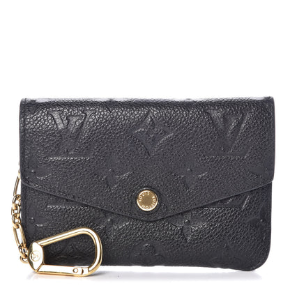 Louis Vuitton Empreinte Key Pouch Black 1 of 7