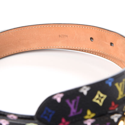 Louis Vuitton Monogram Multicolor 30mm Belt 90 36 Black 4 of 7