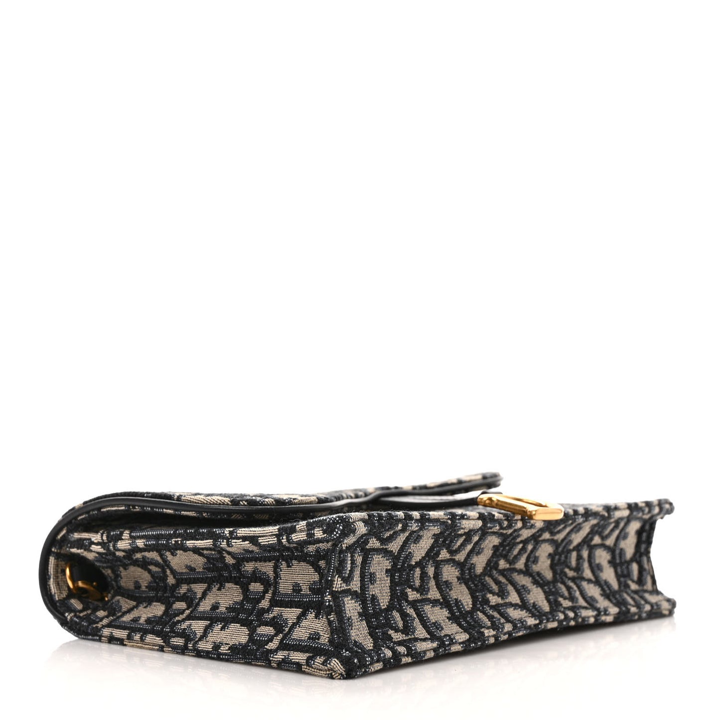 Oblique Saddle Chain Pouch Blue