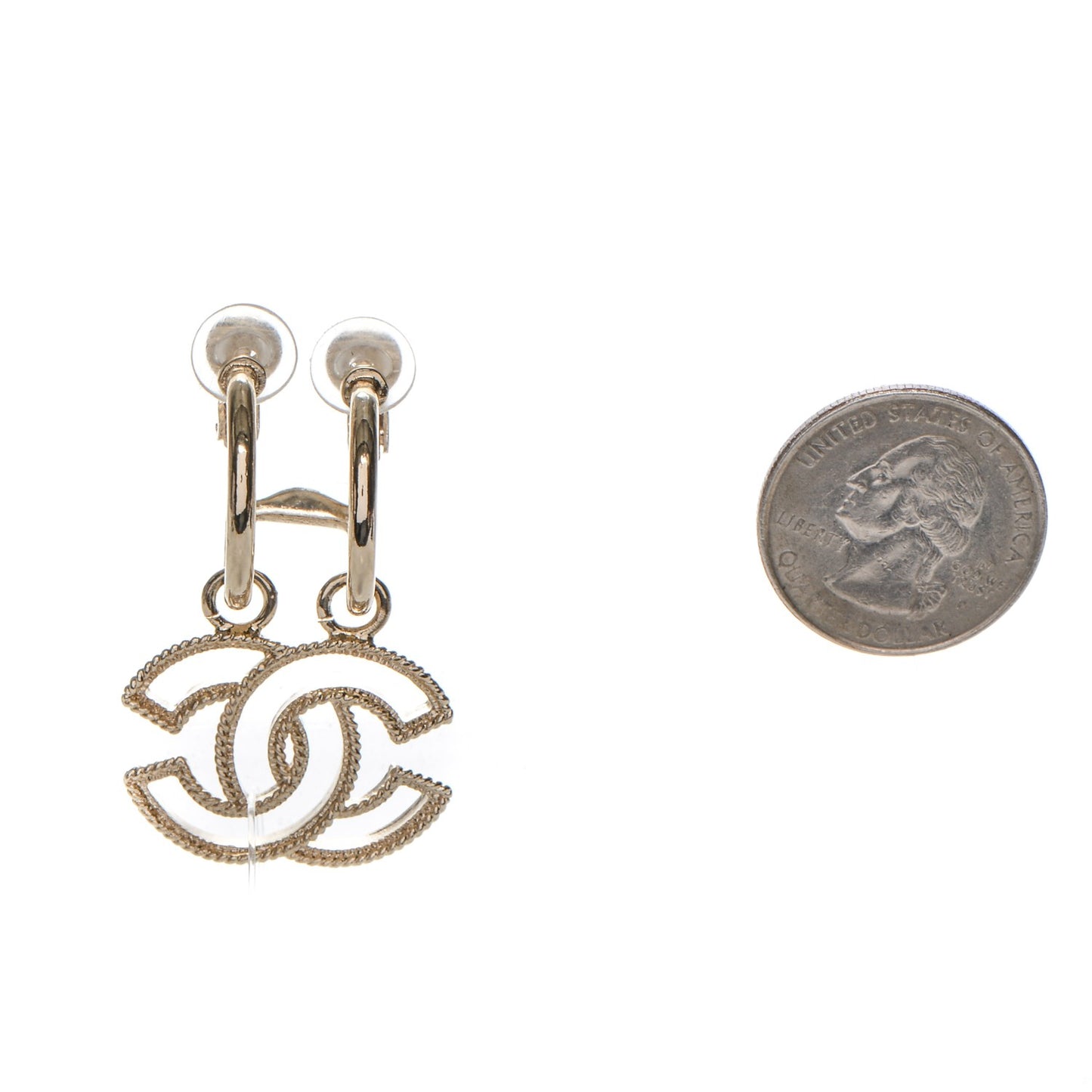 CC Clip On Earring Gold
