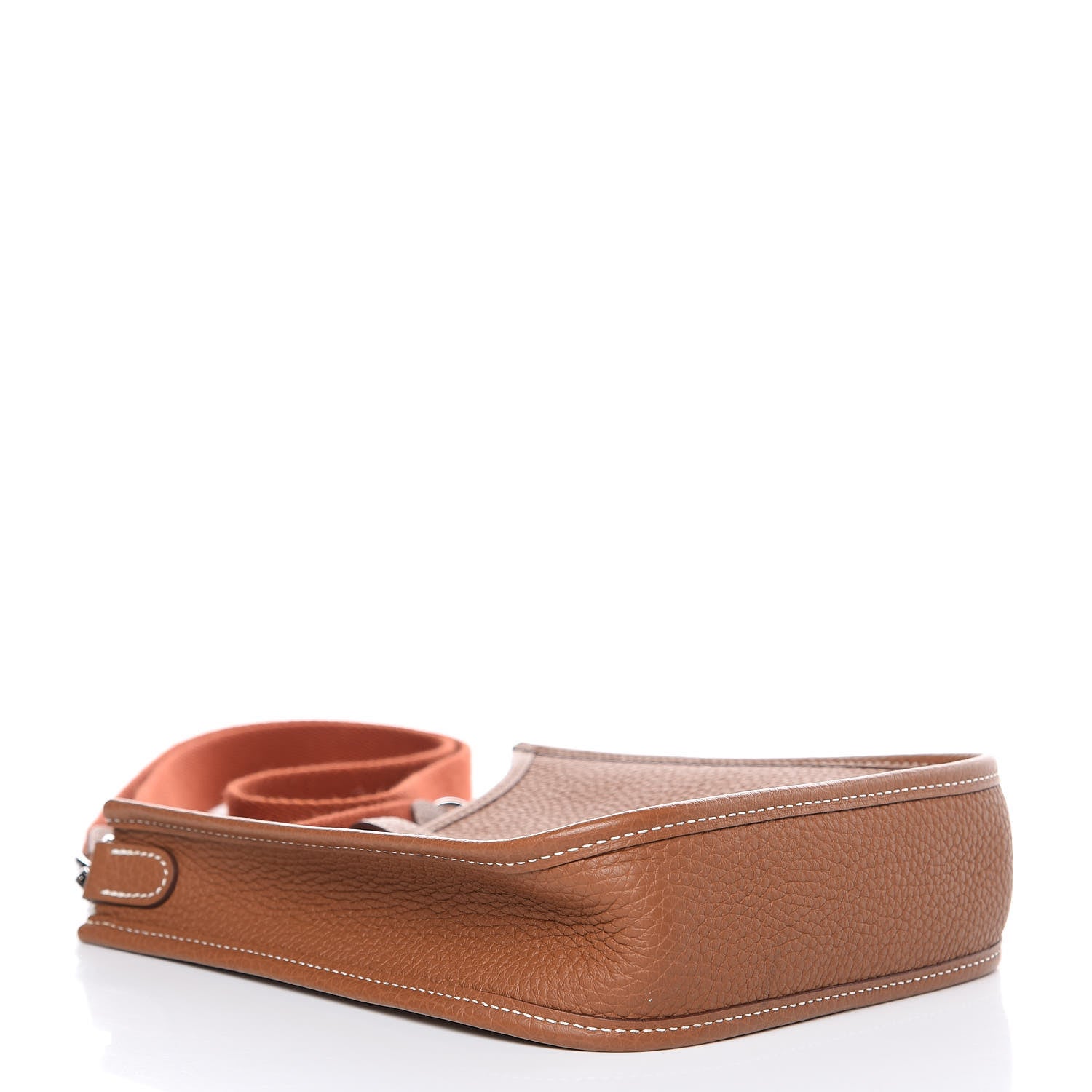 Hermes Taurillon Clemence Amazone Evelyne TPM Gold Cuivre 4 of 11