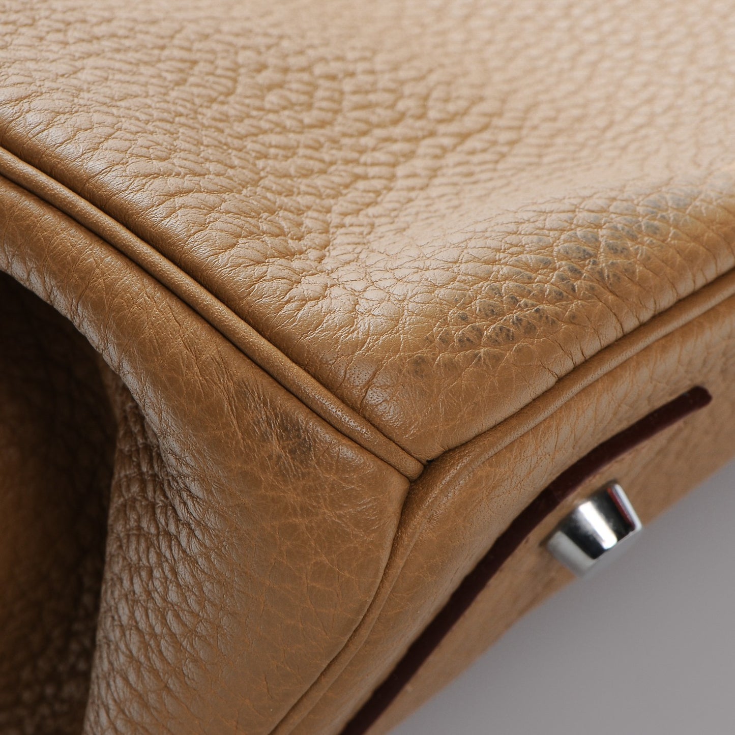 Taurillon Clemence JPG Birkin 42 Biscuit