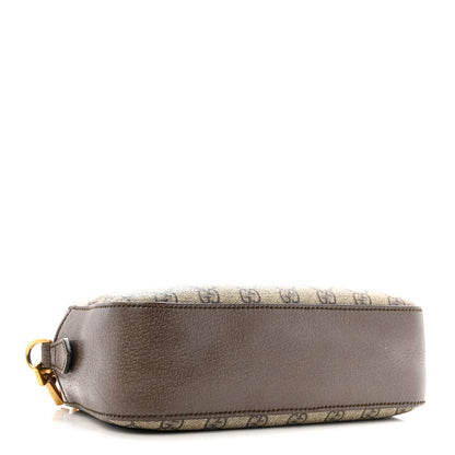 Gucci GG Supreme Monogram Web Neo Vintage Shoulder Bag Beige New Acero Crop 4 of 15
