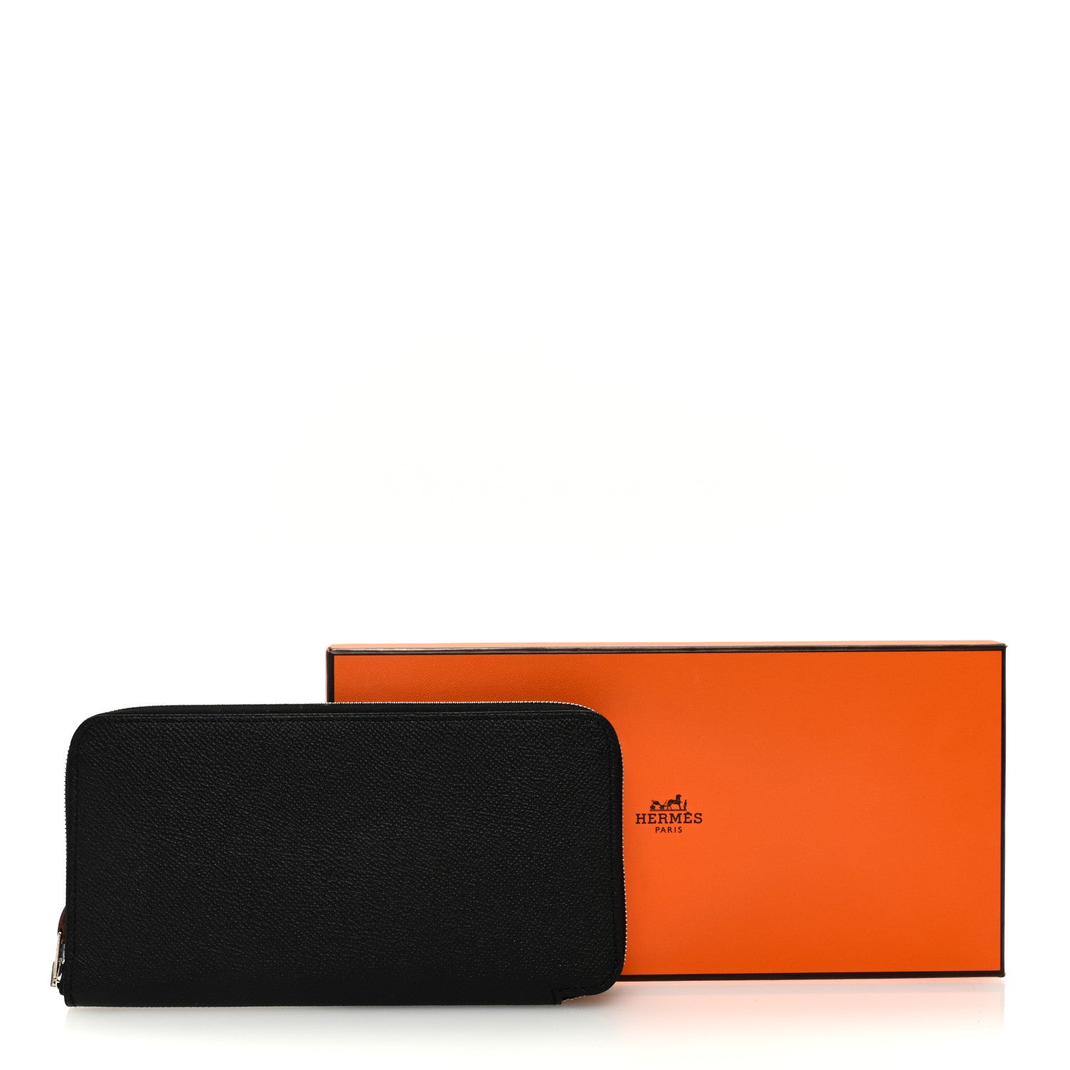 Hermes Epsom Silk'In Wallet Black 8 of 8