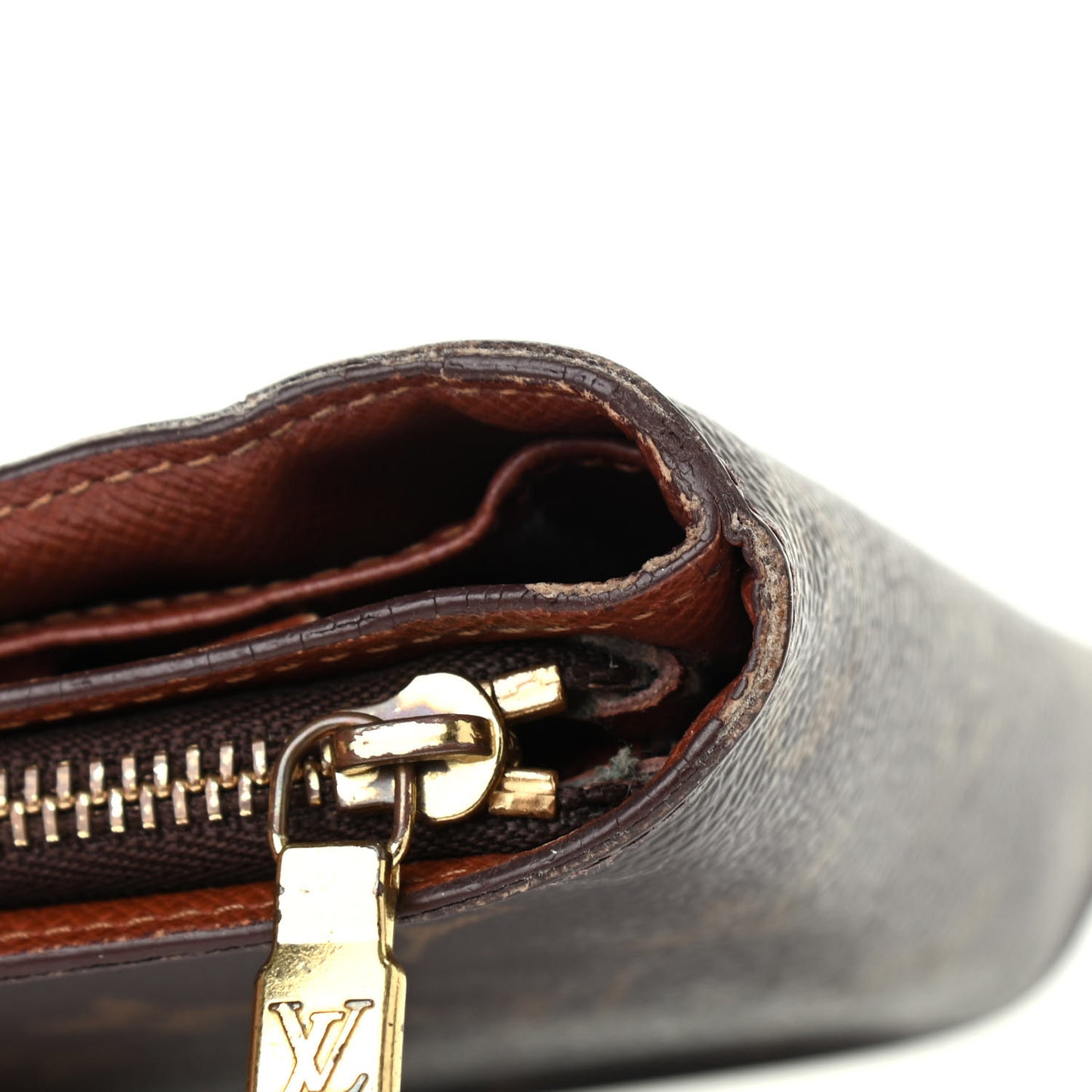 Monogram Compact Zippe Zipped Wallet