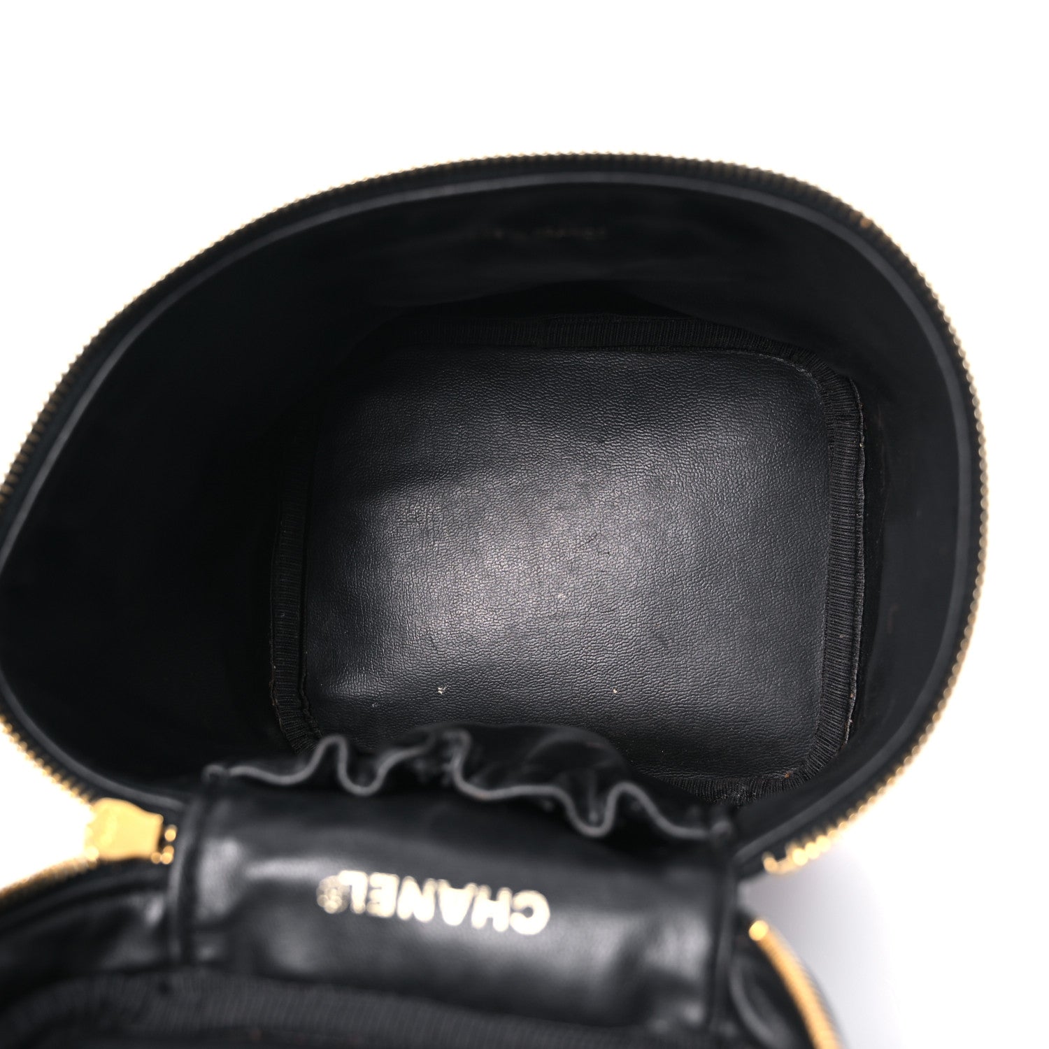 Chanel Caviar Cosmetic Vanity Bag Black 5 of 14