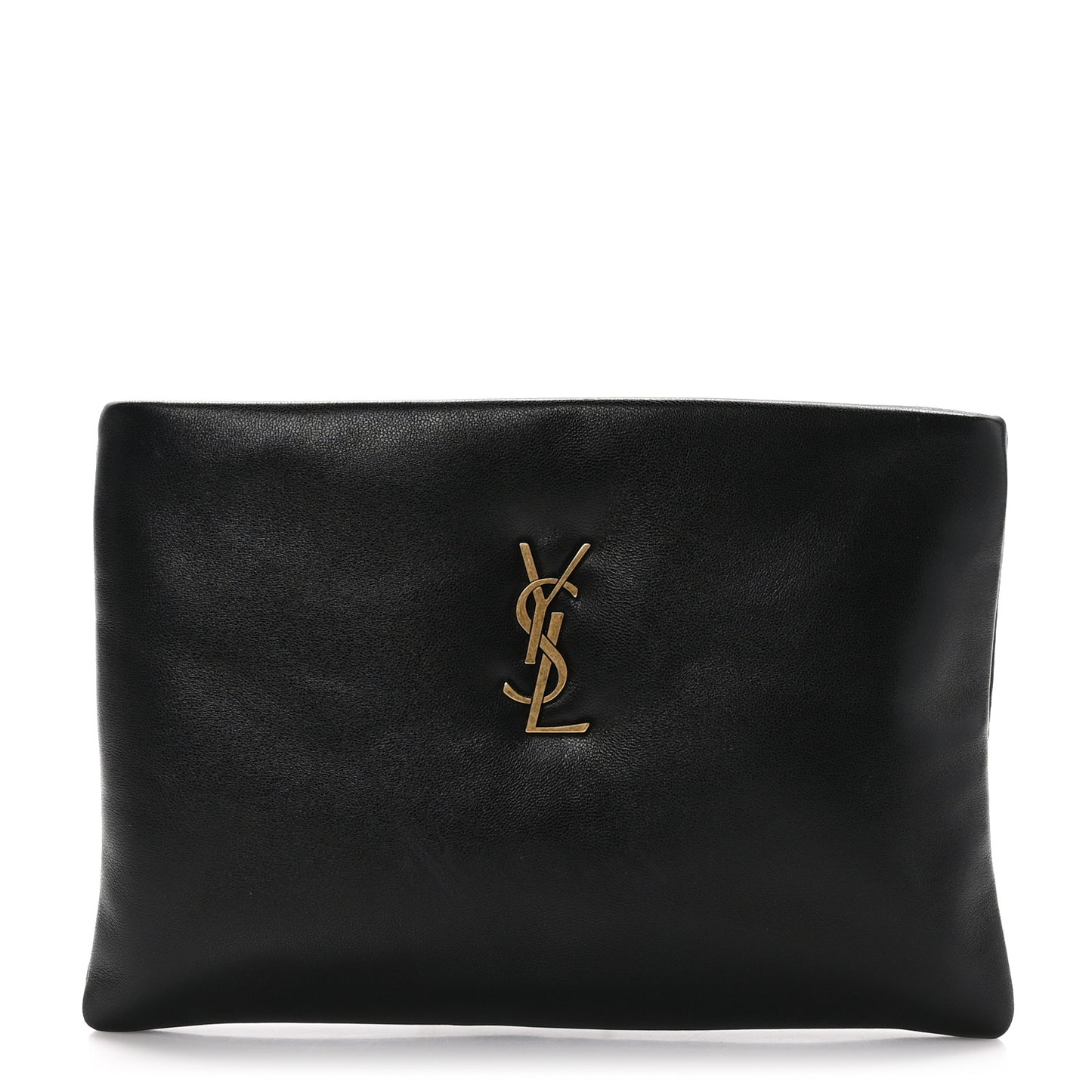 Lambskin Small Calypso Pouch Black