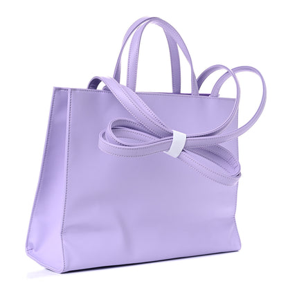 Telfar Vegan Leather Medium Shopping Bag Lavender 3 of 9