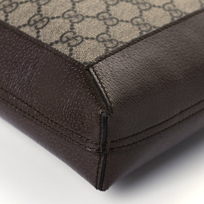 Gucci GG Supreme Monogram Web Large Ophidia Vertical Shopping Tote Brown 11 of 13