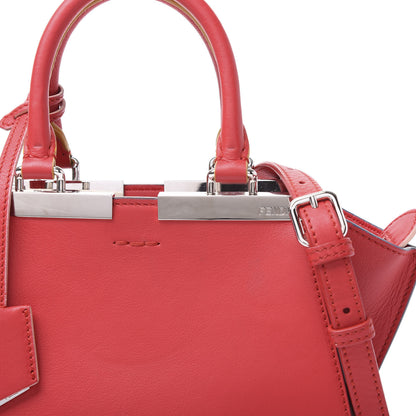 Fendi Vitello Dolce Mini 3jours Tote Fiamma 10 of 10