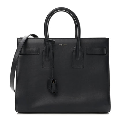 Saint Laurent Calfskin Small Sac De Jour Navy 1 of 12
