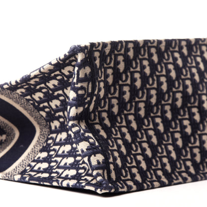 Christian Dior Oblique Book Tote Blue Multicolor 6 of 9