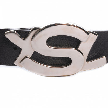 Saint Laurent Mens Leather Nubuck Belt 90 36 4 of 4