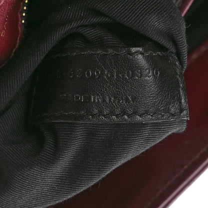 Saint Laurent Calfskin Y Quilted Monogram Toy Loulou Monogram Crossbody Bag Rouge Legion 8 of 12