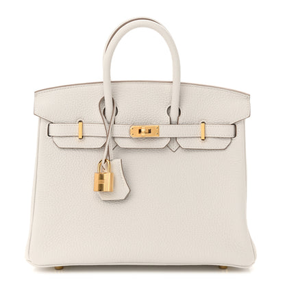Hermes Togo Birkin 25 Beton 1 of 11