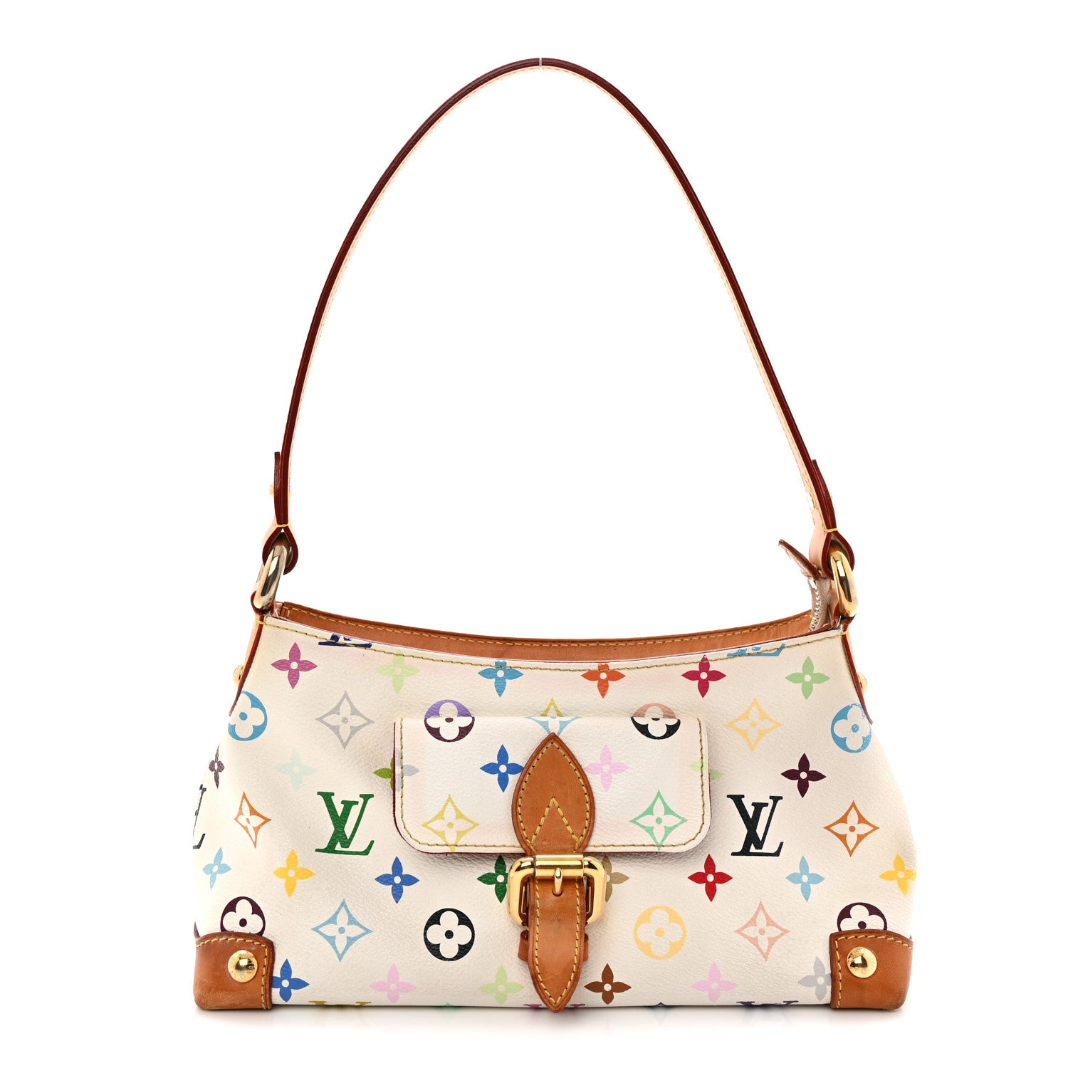 Louis Vuitton Monogram Multicolor Eliza White White 1 of 12
