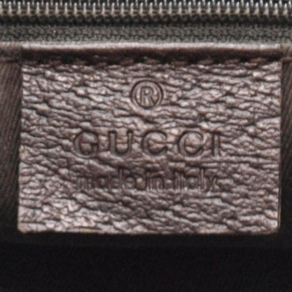 Gucci Monogram Flat Messenger Bag Ebony 7 of 10