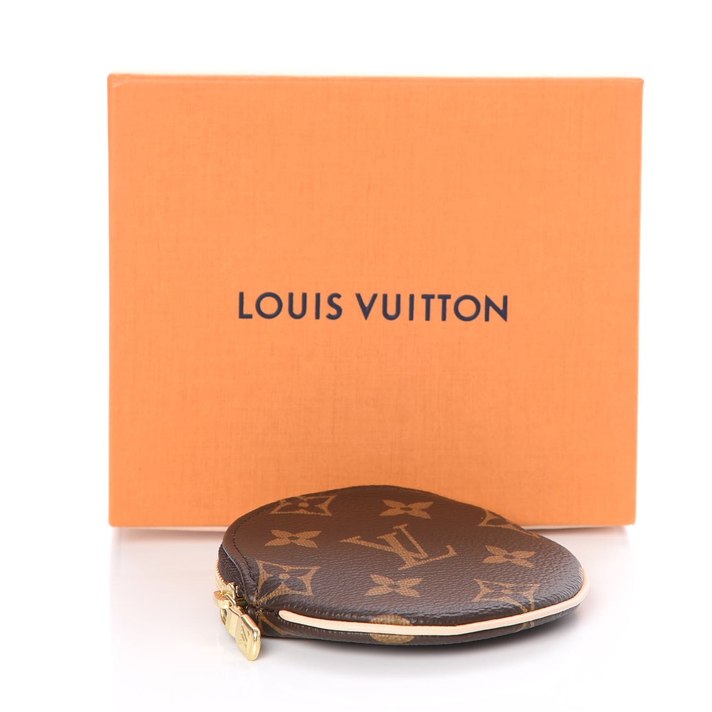 Monogram Round Coin Purse