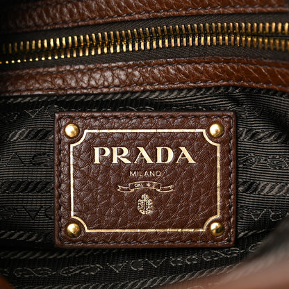 Prada Vitello Daino Hobo Bruciato 9 of 12