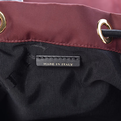 Burberry Nylon Medium Rucksack Backpack Burgundy Red 7 of 9
