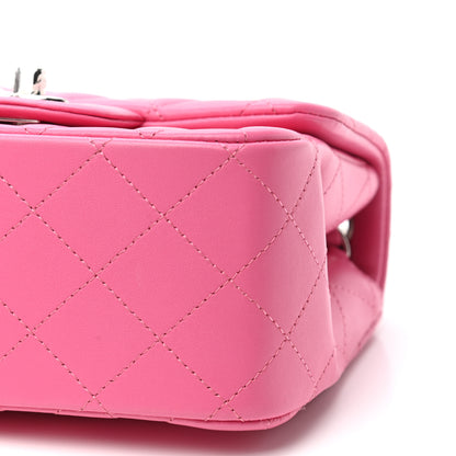 Chanel Lambskin Quilted Mini Square Flap Pink 9 of 9