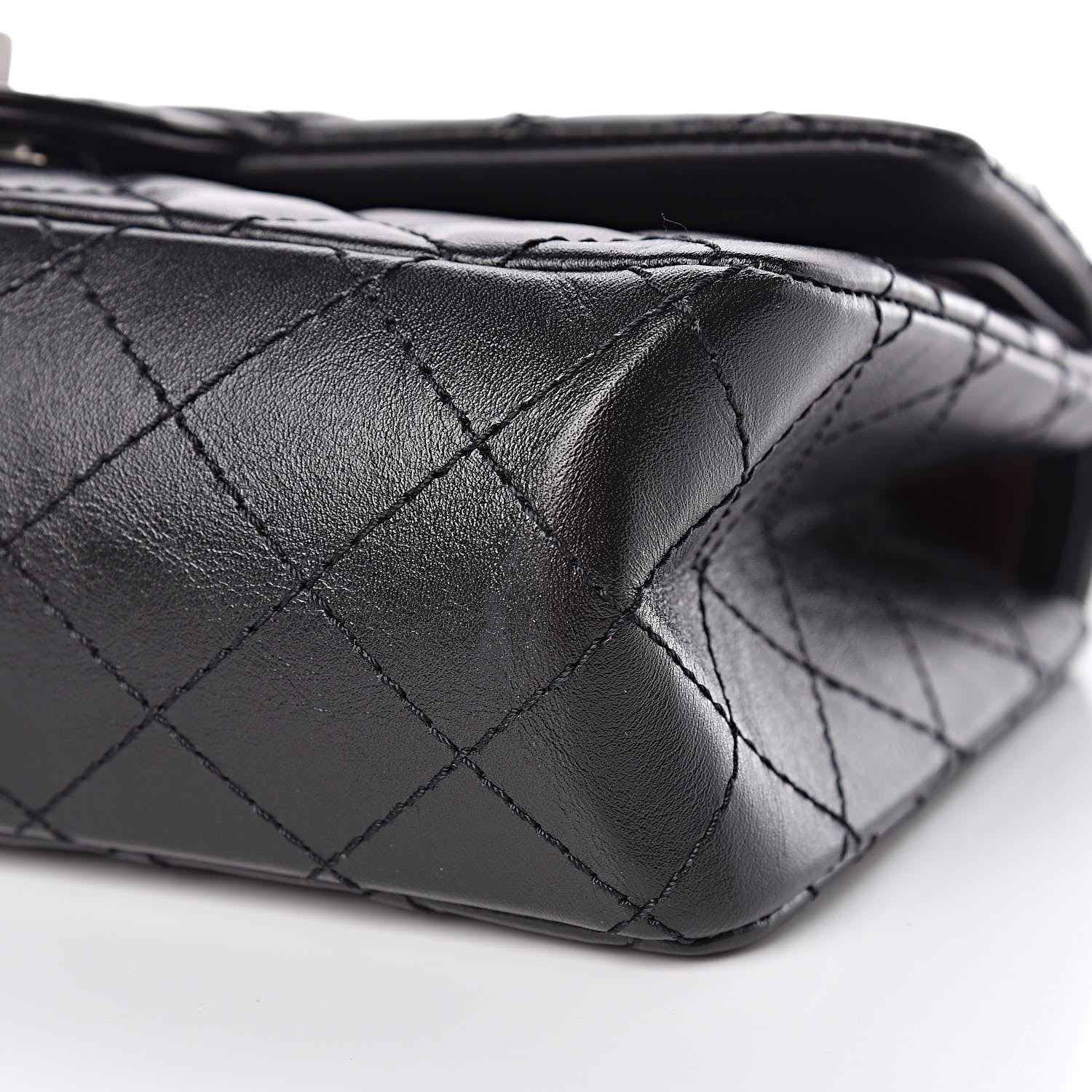 Chanel Aged Calfskin Quilted 2.55 Reissue 225 Flap Black 9 of 9