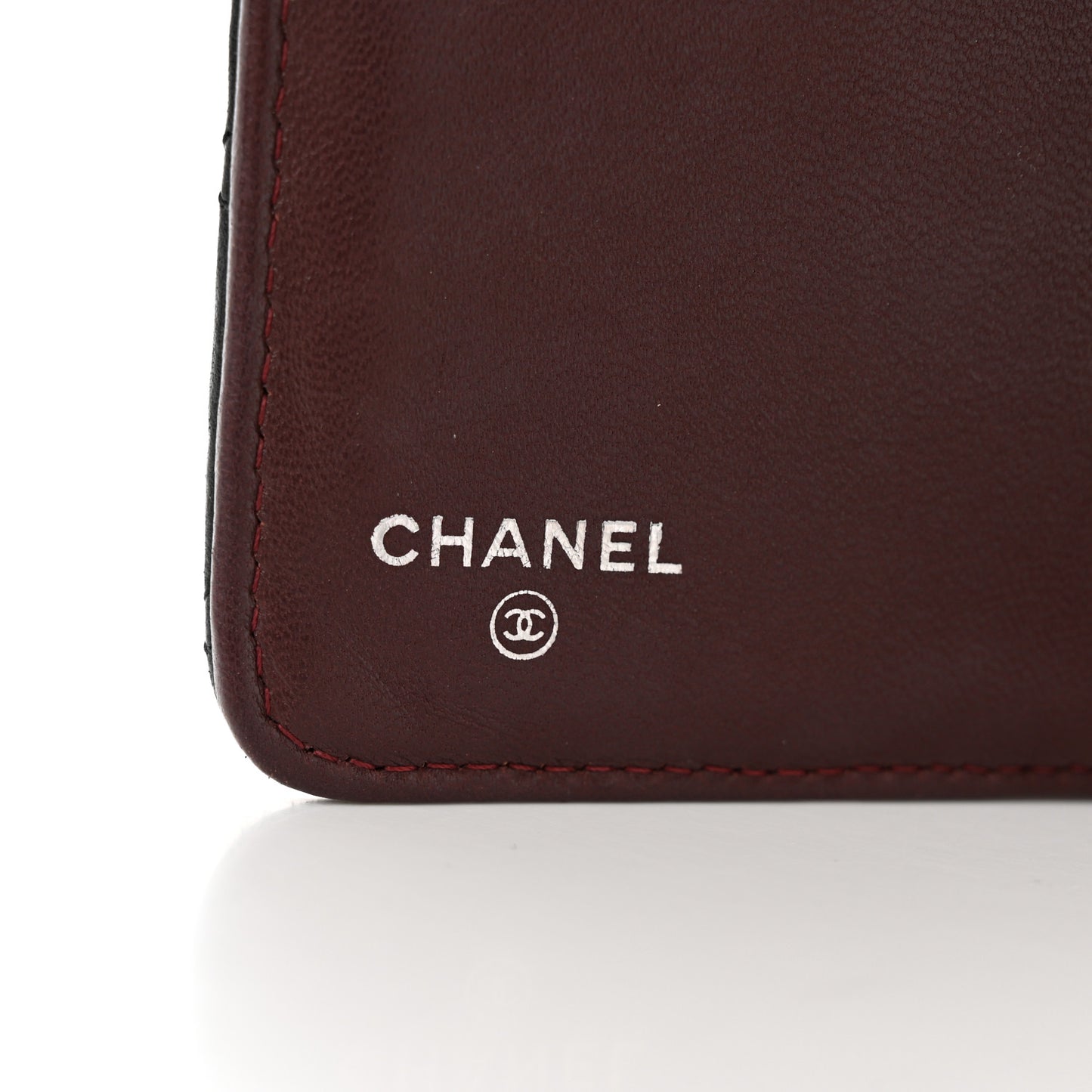 Lambskin Quilted Zipped Pocket Wallet Black