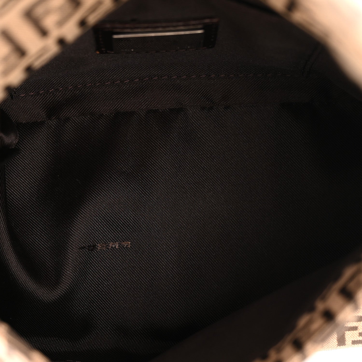 Fendi Zucchino Vitello Mini Mama Baguette Mogano Panna Bruciato 5 of 12
