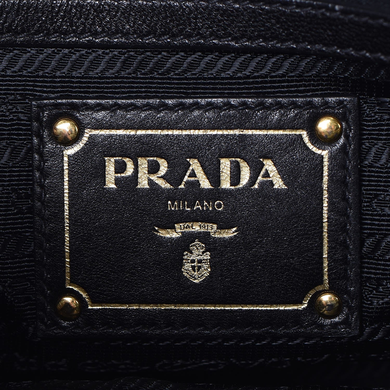 Prada Tessuto Nylon Gaufre Tote Black 6 of 34