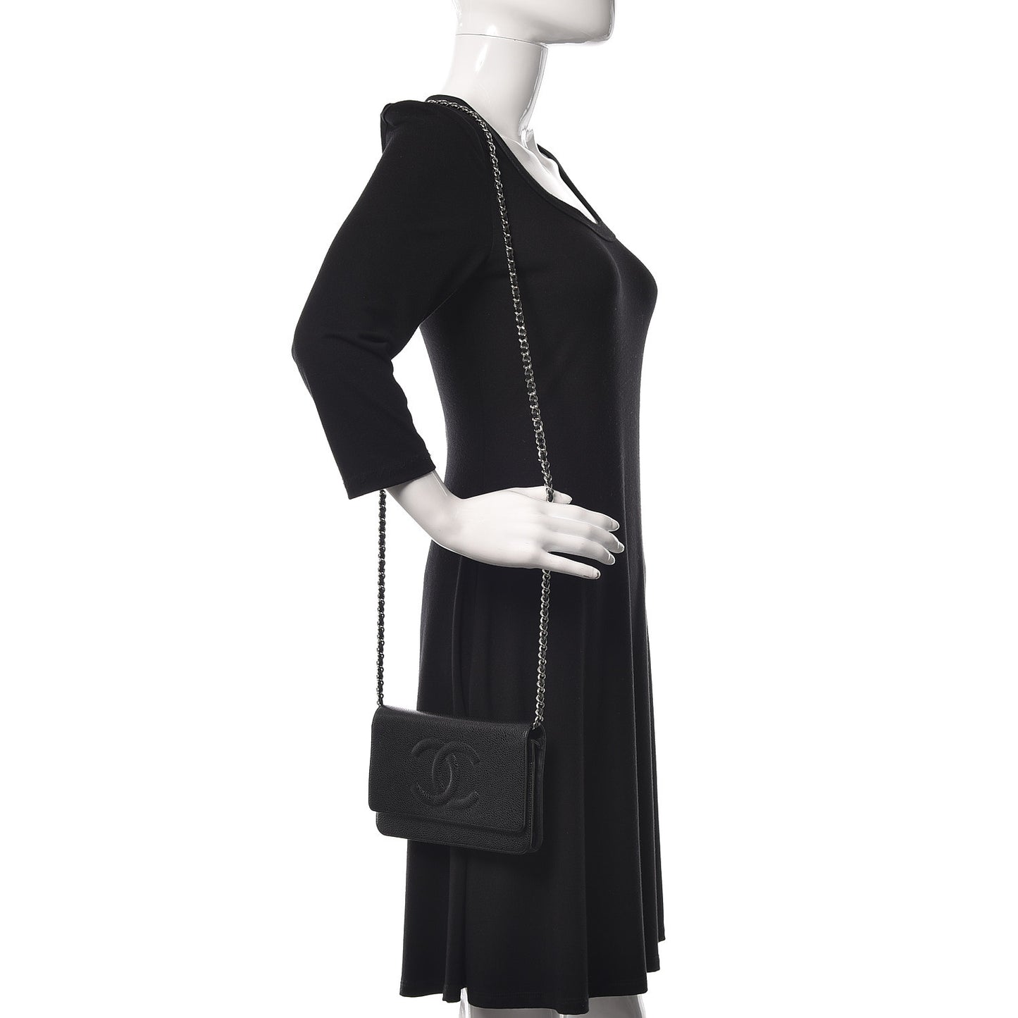 Caviar Timeless CC Wallet On Chain WOC Black