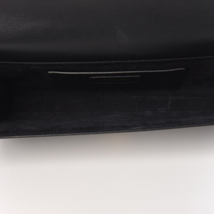 Saint Laurent Calfskin Classic Monogram Tassel Clutch Black 5 of 9