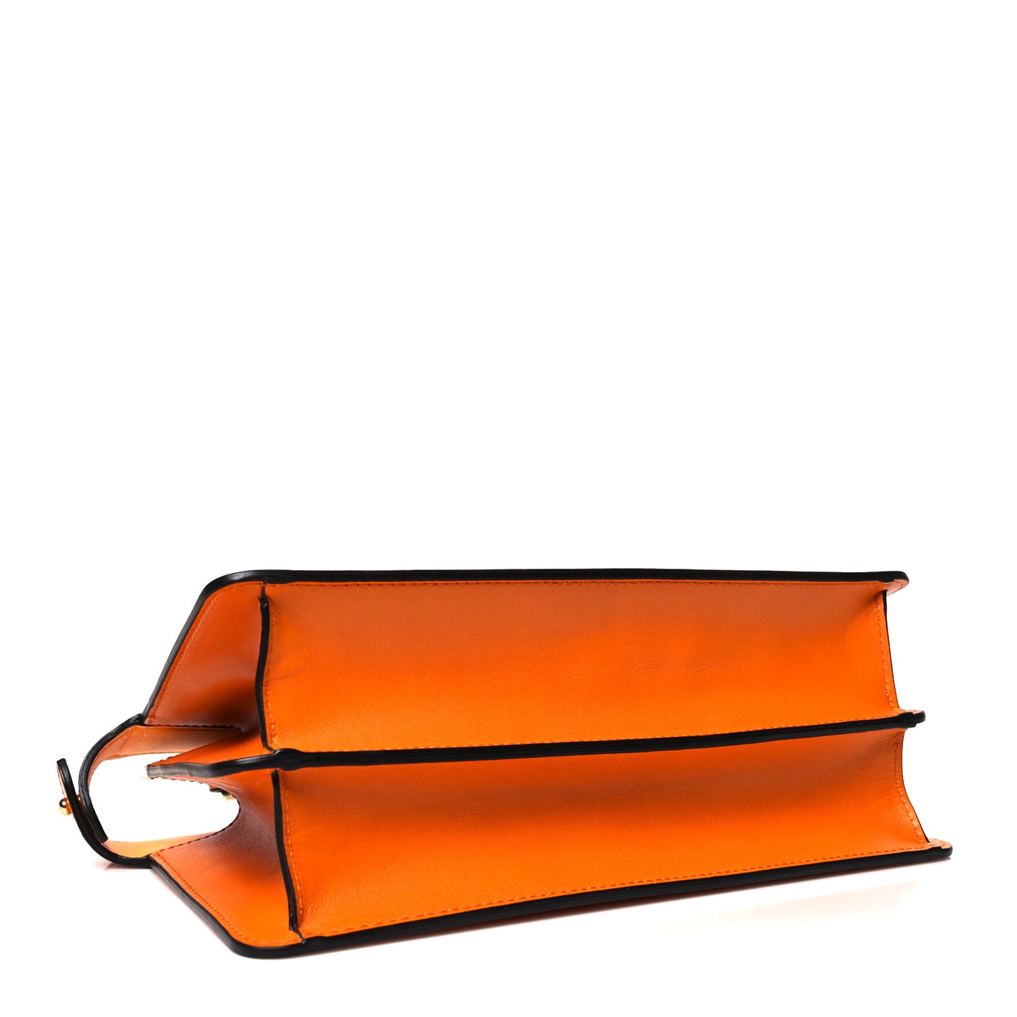 Vitello King Tamponato Medium Peekaboo I SEE U East West Satchel Clementine