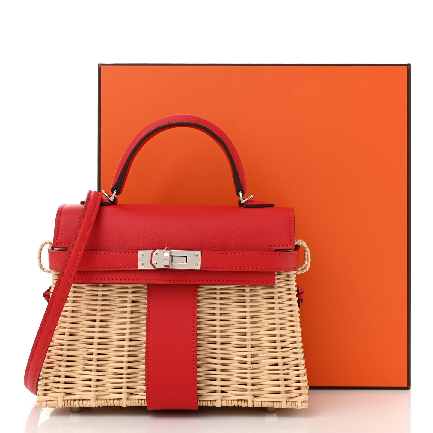 Wicker Swift Picnic Mini Kelly 20 Naturel Rouge De Coeur