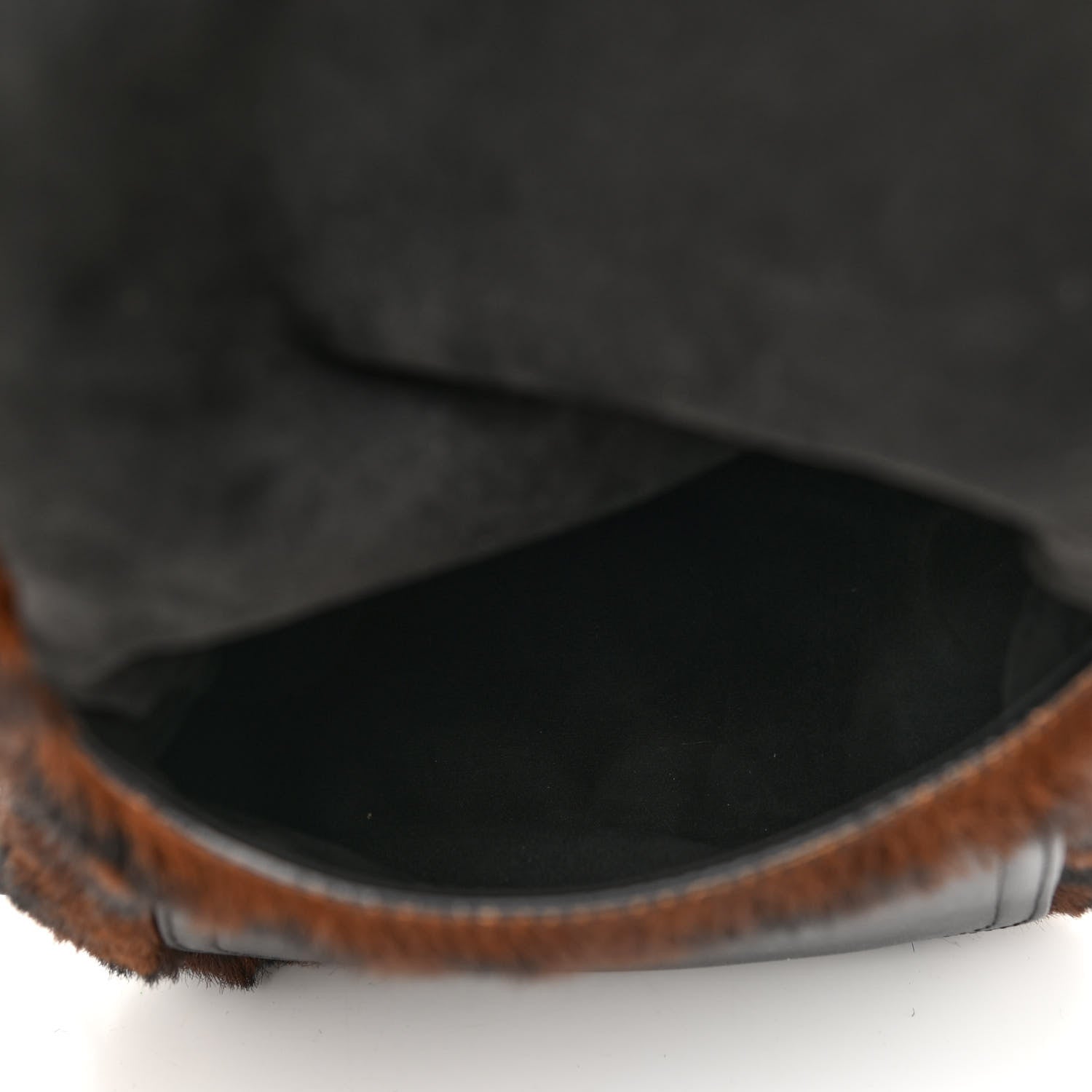 Tom Ford Calfskin Calf Hair Leopard Print Mini Jennifer Crossbody Bag Brown Black 5 of 7