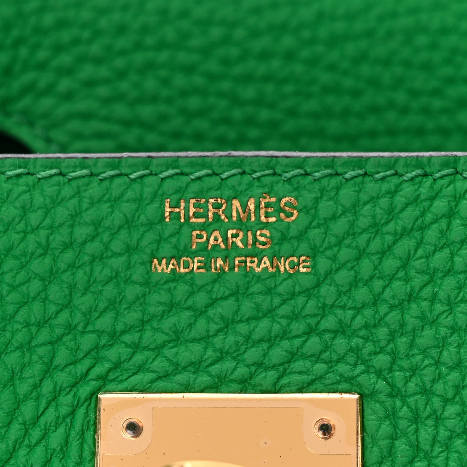 Hermes Togo Birkin 30 Bambou 7 of 11