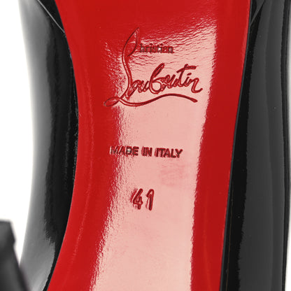 Christian Louboutin Patent New Simple 85 Pumps 41 Black 7 of 9