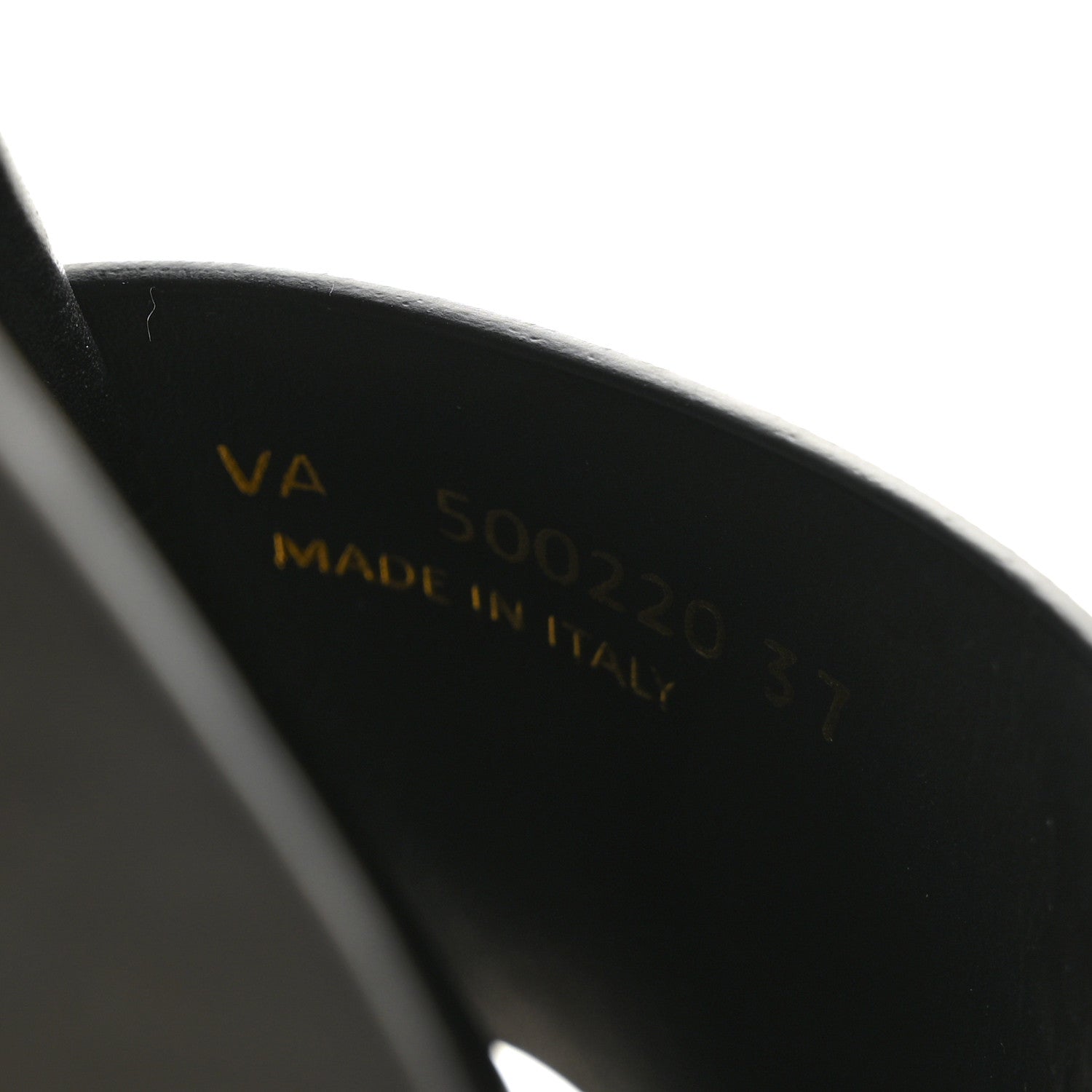Saint Laurent Calfskin Monogram Jimmy Joan Slide Sandals 37 Black 6 of 8