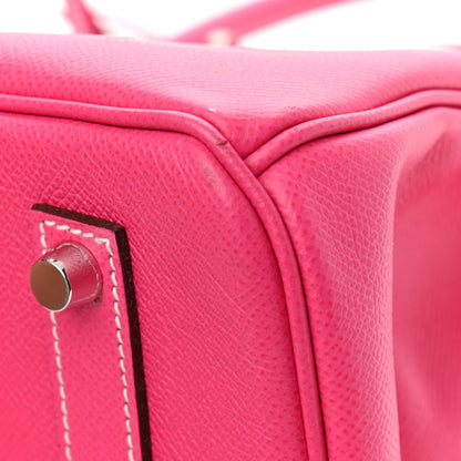 Hermes Epsom Birkin 35 Rose Tyrien 11 of 13
