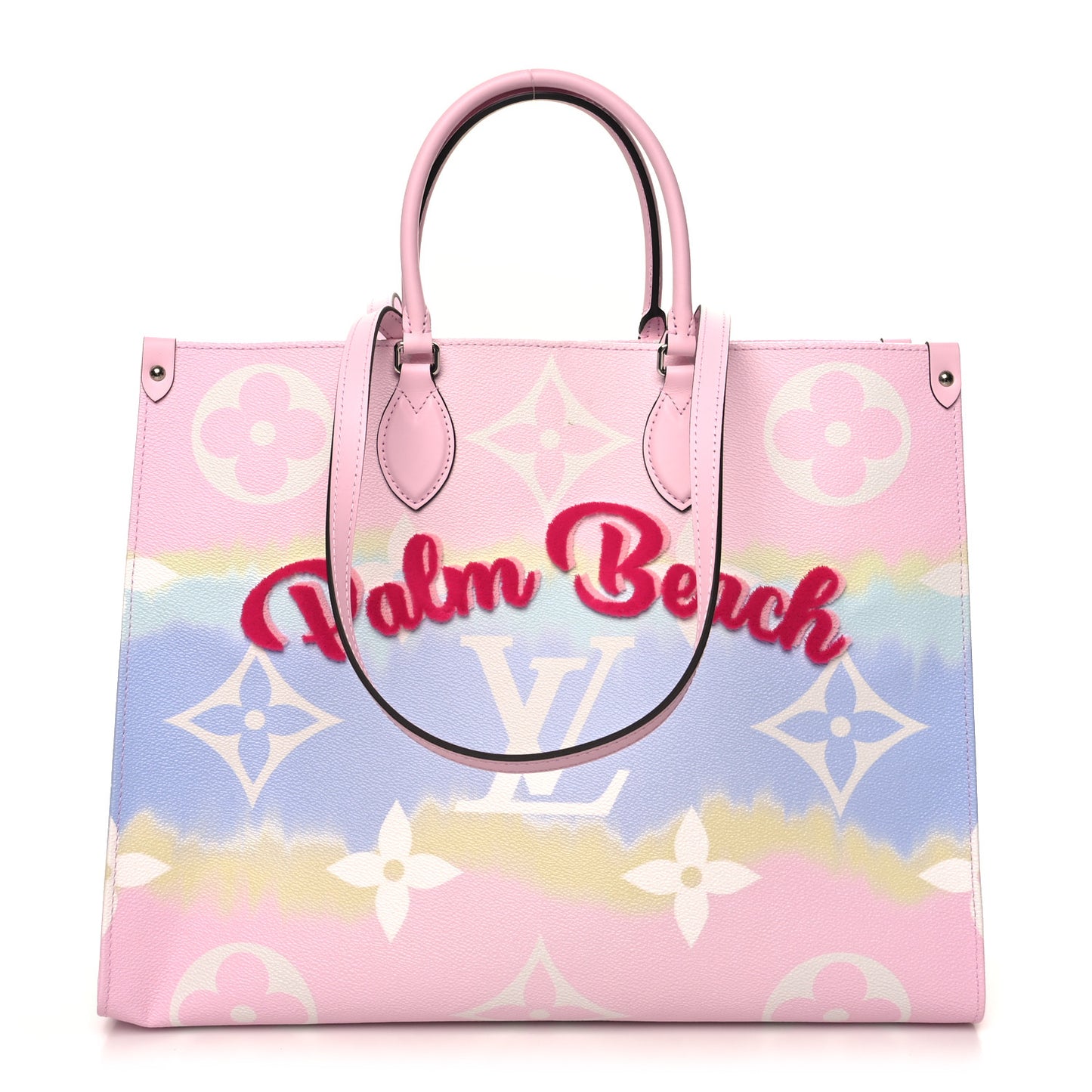 Monogram Escale Palm Beach Onthego GM Pastel