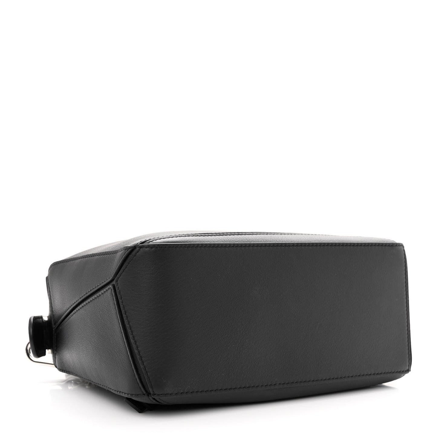 Calfskin Small Puzzle Bag Black