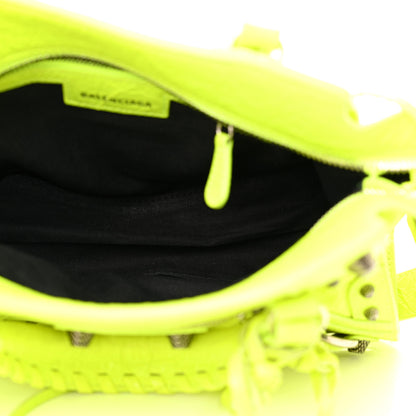 Balenciaga Agneau Arena Neo Cagole Handbag XS Fluo Yellow 5 of 11