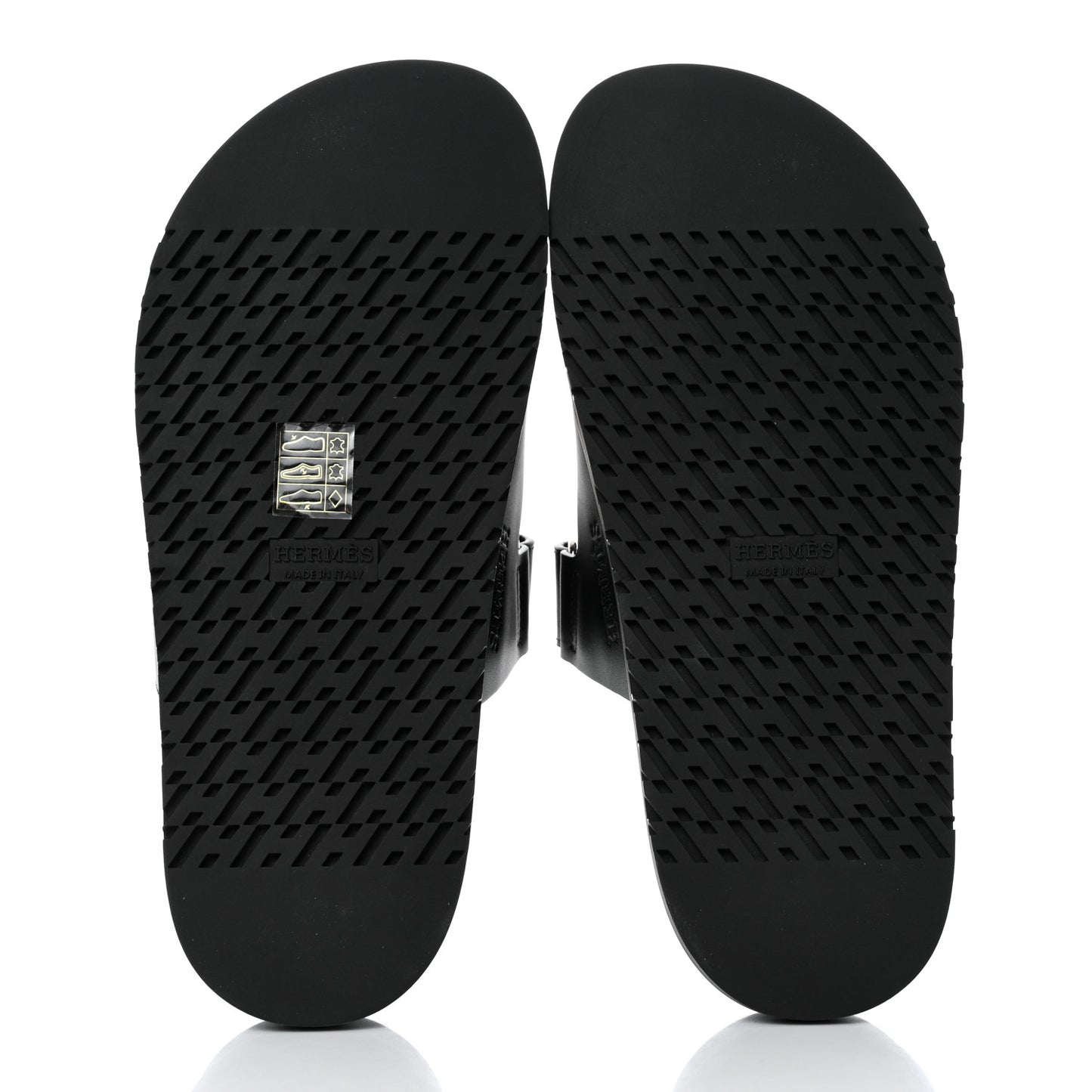 Calfskin Womens Chypre Sandals 37.5 Black